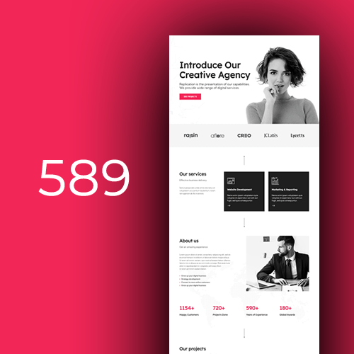 Website design for web design agencies 28