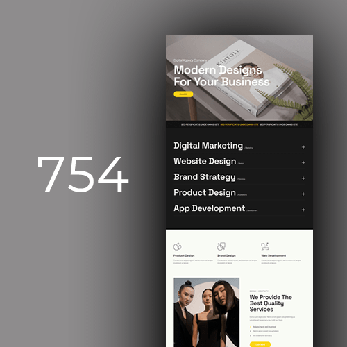 Website design for web design agencies 42