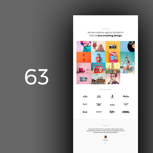 Website design for web design agencies 70