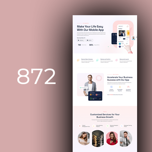 Website design for mobile apps 19
