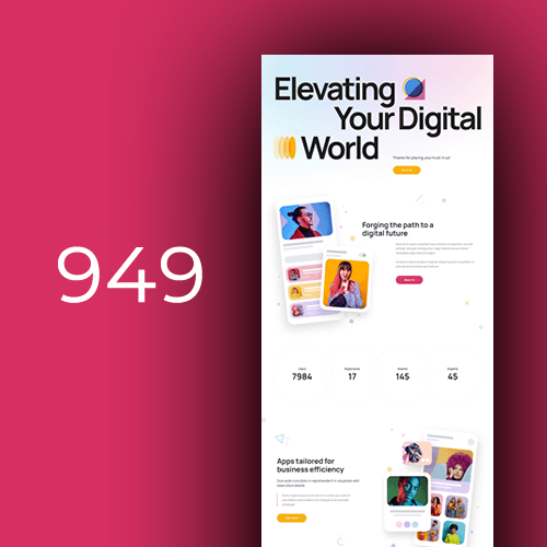 Website design for mobile apps 23