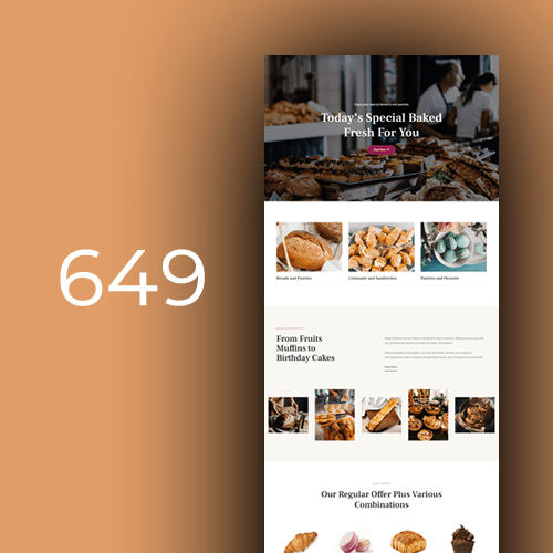 Website design for bakeries 1
