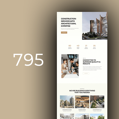Website design for construction companies 6