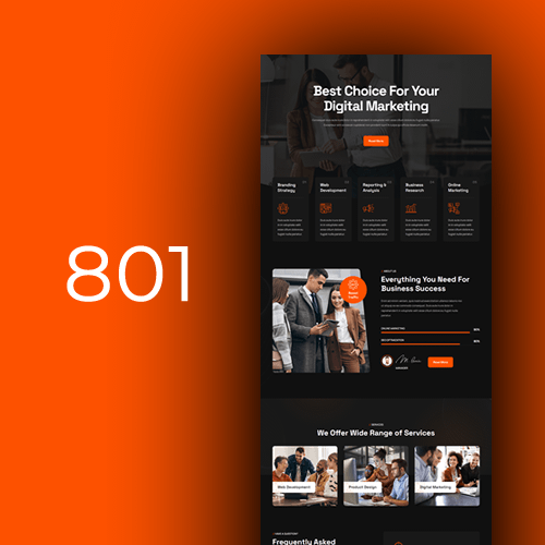 Website design for digital marketing companies 3