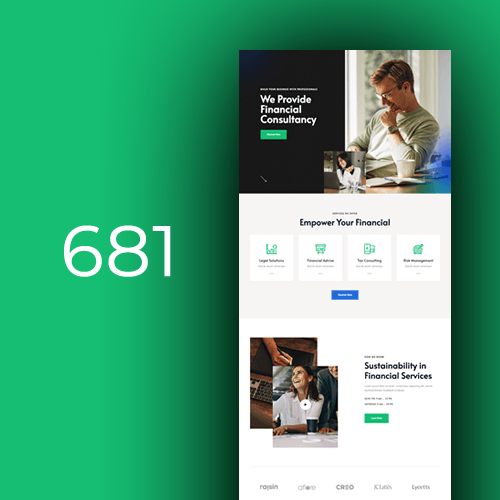 Website design for financial services 8