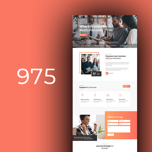 Website design for insurance brokers 2