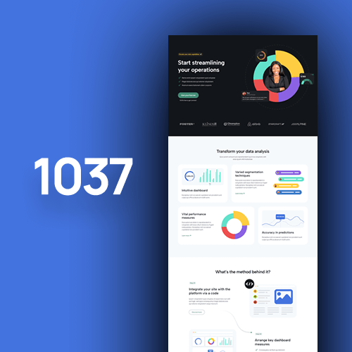 Website design for landing pages 3