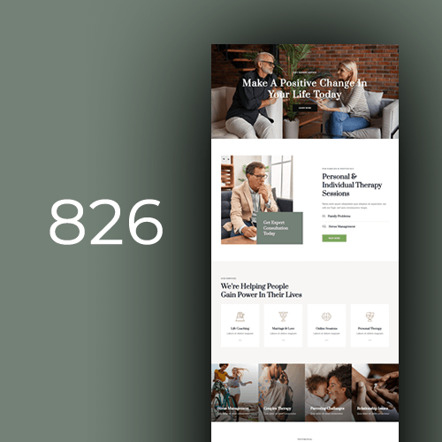 Website design for psychologists 2