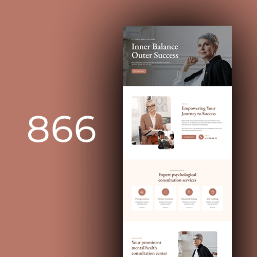 Website design for psychologists 3