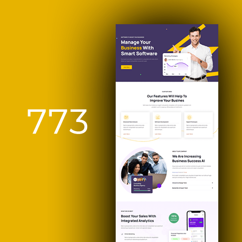 Website design for SaaS products 6