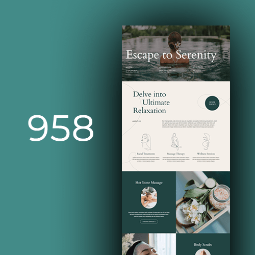 Website design for spas 3