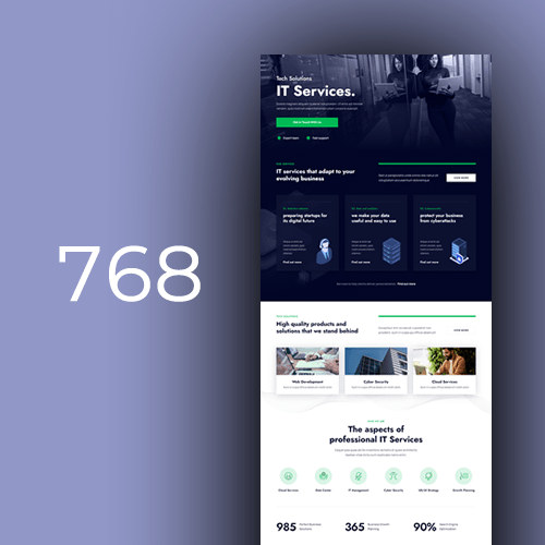Website design for technology companies 1