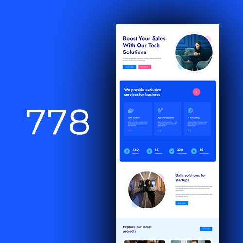 Website design for technology companies 2