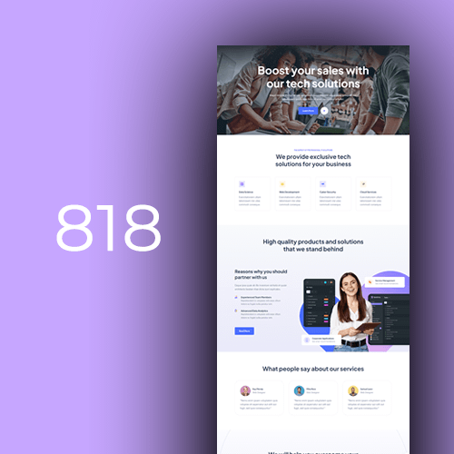 Website design for technology companies 3