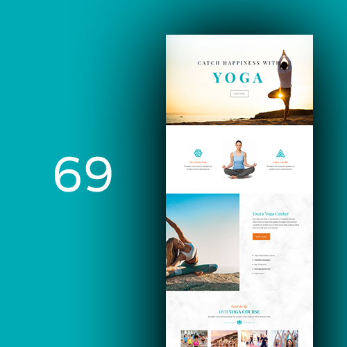 Website design for yoga studios 4